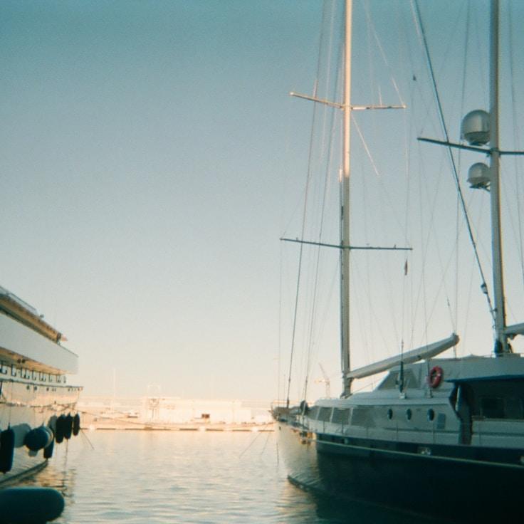 Yacht lifestyle moment